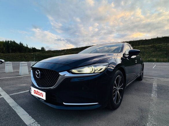 2018 Mazda 6 III (GJ) Рестайлинг 2, синий