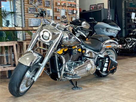 2025 Harley-Davidson Fat Boy, серебристый, 5000000 рублей, вид 2