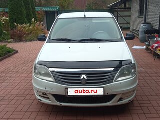 2011 Renault Logan I Рестайлинг, белый, 350000 рублей, вид 1