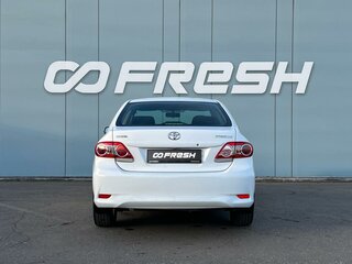 2012 Toyota Corolla X (E140, E150) Рестайлинг, белый, 1199000 рублей, вид 4