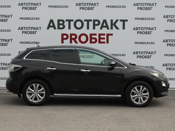 2010 Mazda CX-7 I Рестайлинг, чёрный - вид 3