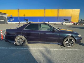 1999 Toyota Chaser VI (X100) Рестайлинг, синий, 800000 рублей, вид 3