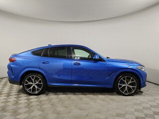2020 BMW X6 30d III (G06), синий, 7399000 рублей, вид 4