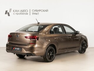 2021 Volkswagen Polo VI, коричневый, 1720000 рублей, вид 3