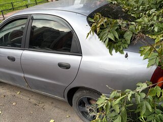 2006 Chevrolet Lanos I, серебристый, 90000 рублей, вид 3