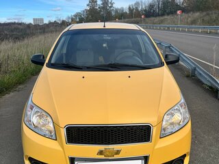 2009 Chevrolet Aveo I Рестайлинг, жёлтый, 390000 рублей, вид 2