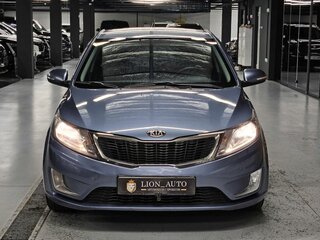 2013 Kia Rio 4-speed III, синий, 799000 рублей, вид 2