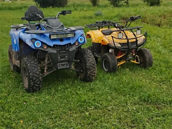2014 Armada ATV 110, жёлтый, 43000 рублей - вид 7