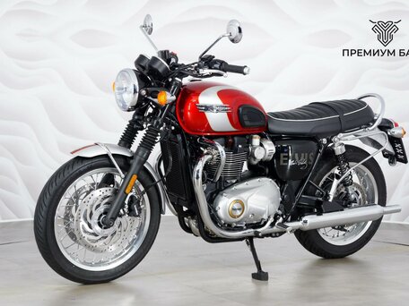 2024 Triumph Bonneville T120, красный, 1449000 рублей, вид 3