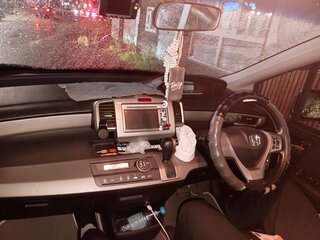 2012 Honda Freed I Рестайлинг, серый, 950000 рублей, вид 4