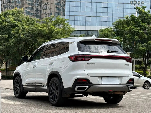2023 Chery Tiggo 8 I Рестайлинг, белый - вид 6