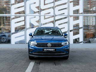 2021 Volkswagen Tiguan II Рестайлинг, синий, 2730000 рублей, вид 3
