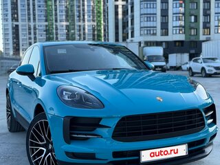 2020 Porsche Macan I Рестайлинг, голубой, 4550000 рублей, вид 1