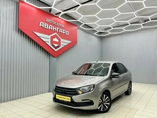 2021 Lada (ВАЗ) Granta I Рестайлинг, серый, 680000 рублей, вид 3