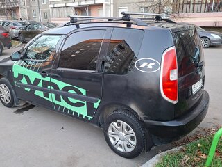 2009 Skoda Roomster I, чёрный, 420000 рублей, вид 4