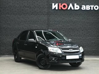 2017 Lada (ВАЗ) Granta I, чёрный, 320000 рублей, вид 2