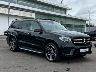 2017 Mercedes-Benz GLS 500 I (X166), чёрный, 6370650 рублей, вид 3
