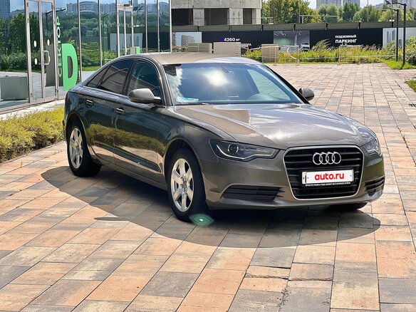 2013 Audi A6 IV (C7), серый, 1430000 рублей - вид 5