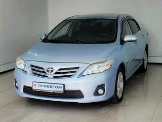 2010 Toyota Corolla X (E140, E150) Рестайлинг, голубой, 950000 рублей, вид 1