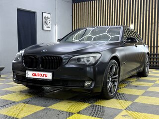 2011 BMW 7 серии Long 730Ld V (F01/F02/F04), чёрный, 1800000 рублей, вид 1