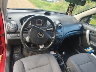 2007 Chevrolet Aveo I Рестайлинг, красный, 270000 рублей, вид 5
