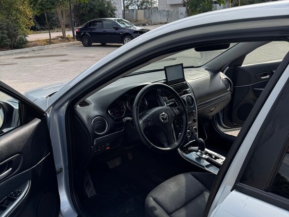 2007 Mazda 6 I (GG) Рестайлинг, серебристый - вид 8