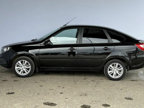 2023 Lada (ВАЗ) Granta I Рестайлинг, чёрный, 795000 рублей - вид 7