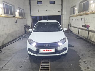 2020 Lada (ВАЗ) Granta I Рестайлинг, белый, 725000 рублей, вид 2