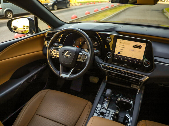 2025 Lexus RX 300 V, синий - вид 12