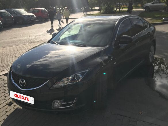 2007 Mazda 6 II (GH), чёрный - вид 5