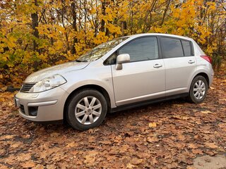 2008 Nissan Tiida I, серебристый, 770000 рублей, вид 1