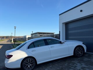 2022 Mercedes-Benz E-Класс 220 d V (W213, S213, C238) Рестайлинг, белый, 5600000 рублей, вид 3