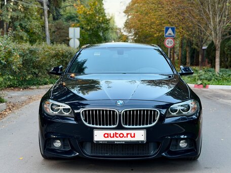 2014 BMW 5 серии 520i VI (F10/F11/F07) Рестайлинг, чёрный, 2470000 рублей, вид 4