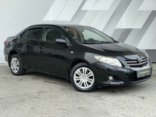 2008 Toyota Corolla X (E140, E150), чёрный, 888000 рублей, вид 3