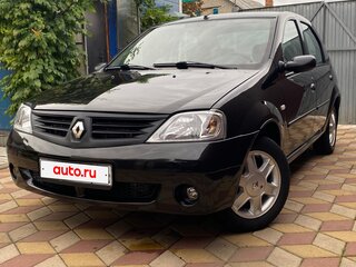 2009 Renault Logan I, чёрный, 690000 рублей, вид 3