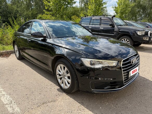 2015 Audi A6 IV (C7) Рестайлинг, чёрный, 2180000 рублей