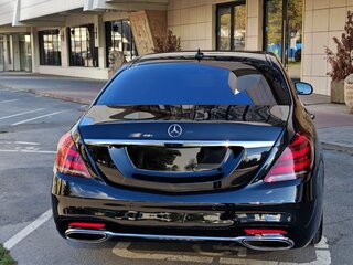 2019 Mercedes-Benz S-Класс 450 Long VI (W222, C217) Рестайлинг, чёрный, 6000000 рублей, вид 5