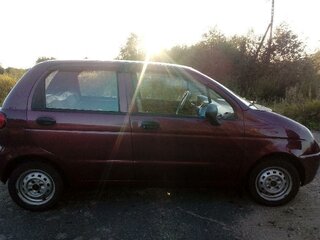 2012 Daewoo Matiz I Рестайлинг, красный, 200000 рублей, вид 2