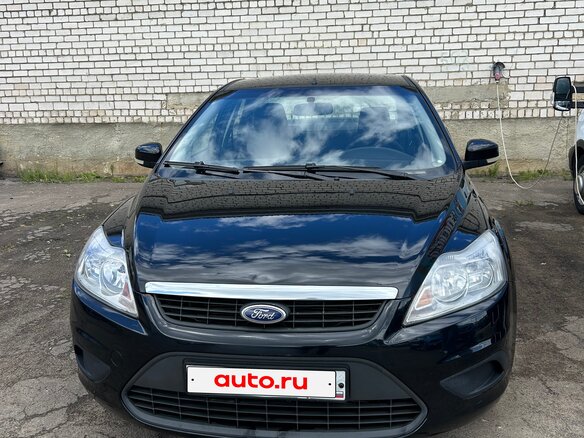 2010 Ford Focus II Рестайлинг, чёрный, 620000 рублей