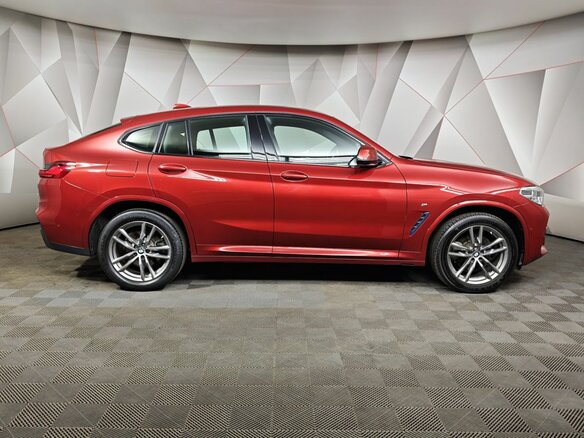 2019 BMW X4 20d II (G02), красный, 4490000 рублей - вид 5
