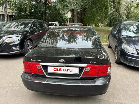 2006 Kia Magentis I Рестайлинг, чёрный - вид 5