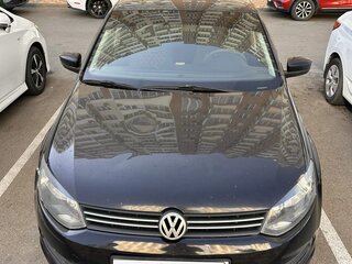 2013 Volkswagen Polo V, чёрный, 580000 рублей, вид 1