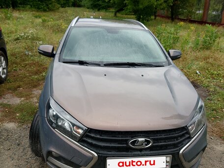 2018 Lada (ВАЗ) Vesta SW I, серый, 930000 рублей, вид 2
