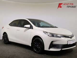 2018 Toyota Corolla XI (E160, E170, E180) Рестайлинг 1, белый, 1570000 рублей, вид 3