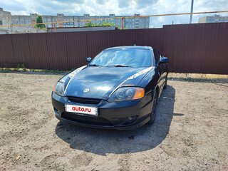2003 Hyundai Tiburon II (GK), чёрный, 580000 рублей, вид 3