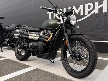 2026 Triumph Scrambler, зелёный, 870000 рублей, вид 1