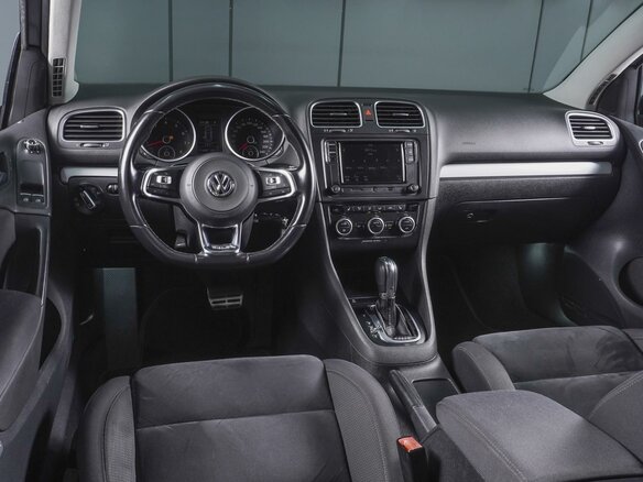 2011 Volkswagen Golf VI, серый, 1330000 рублей - вид 5