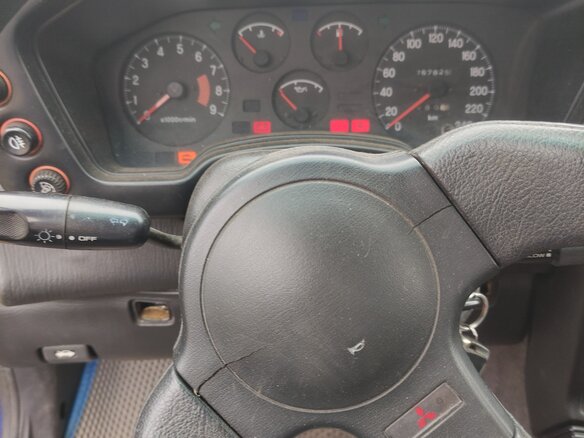 1993 Mitsubishi Eclipse I, синий, 230000 рублей - вид 13