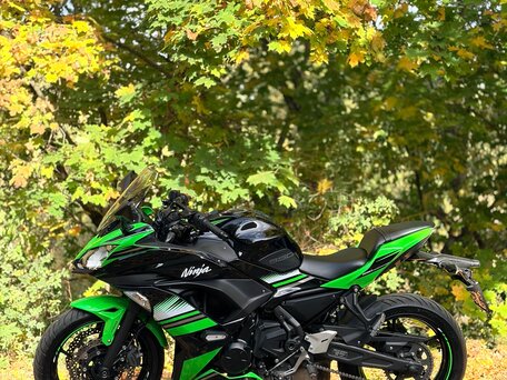 2017 Kawasaki Ninja 650, чёрный, 599999 рублей, вид 2