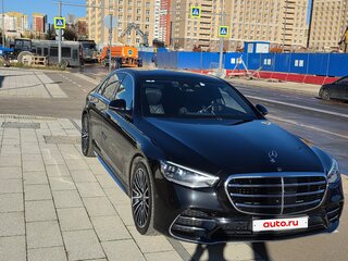 2022 Mercedes-Benz S-Класс 400 d Long 4MATIC VII (W223), чёрный, 12500000 рублей, вид 3